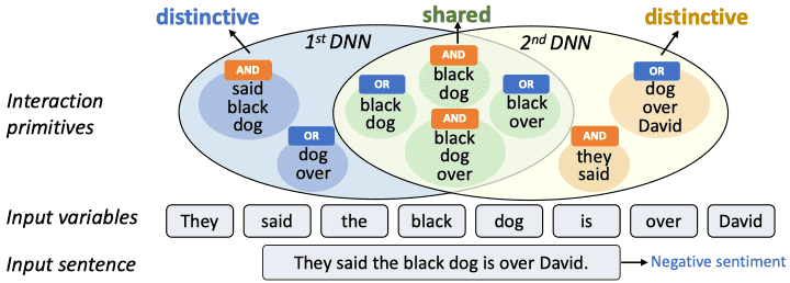 Defining and extracting generalizable interaction primitives from DNNs