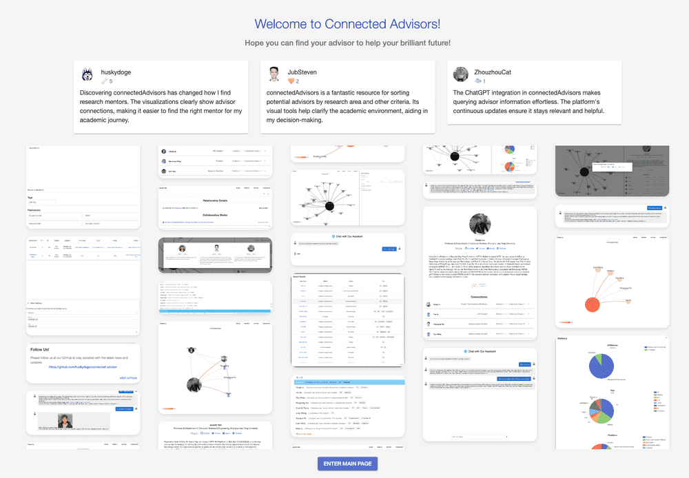 Connected Advisors: Find Your Best Advisors