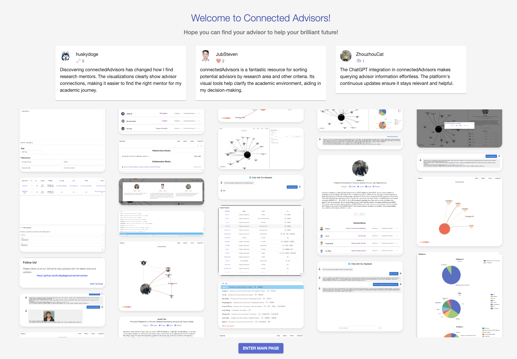 Connected Advisors: Find Your Best Advisors